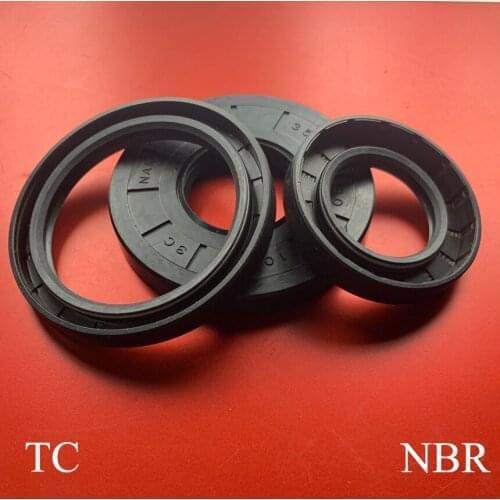 30*55*7/8/10/11/12 30x55x7/8/10/11/12 Nitrile Rubber NBR Two Double Lip Spring TC Ring Gasket Radial Shaft Skeleton Oil Seal