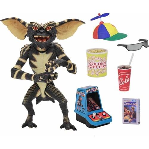 NECA Elf Gremlins Figure Elf Little Monsters Ultimate Deluxe Edition Joint Movable Action Figure Model Toys Gift for Christmas