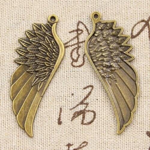 3pcs Charms Angel Wings 58mm Antique Making Pendant fit,Vintage Tibetan Bronze,DIY Handmade Jewelry