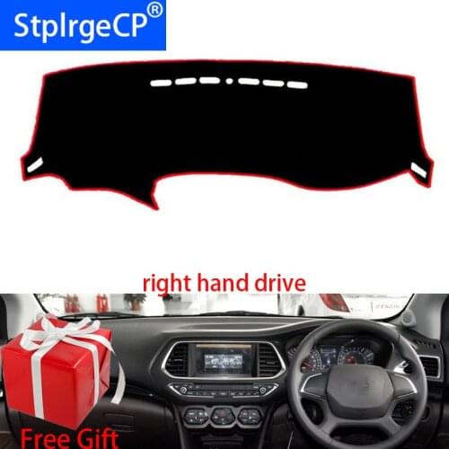 Car Dashboard Cover Mat for GAC Trumpchi GS4 2015 2016 2017 Right Hand Drive Dashmat Pad Dash Mat Covers Dashboard Accessories