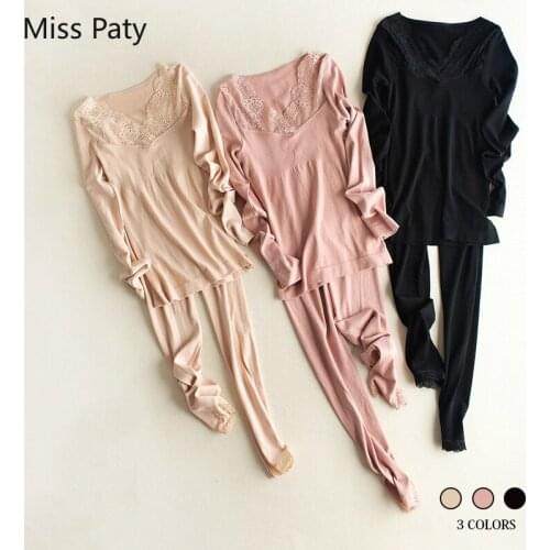 Sexy body shaped intimate lingerie thermo winter wear clothing suit tmall thermal underwear female set for women warm long johns