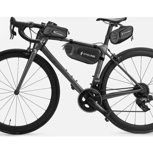 Bicycle Bag Mountain Bike Triangle Bag Saddle Bag Front Rear Bag Big Capacity Rainproof Cycling Frame Bag Mtb Accessories