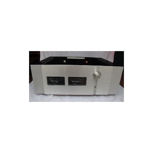 VU meter All aluminum case/subwoofer amplifier/tube amplifier/power amplifier/post-stage audio amplifier (W430*H150*D313)