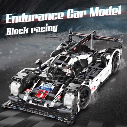 High-tech RC/non-RC Endurance Racing Car compatible Building Blocks Remote Control Super Sports Vehicle Bricks