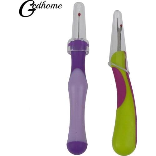 1PCS Plastic Handle Craft Thread Cutter Seam Ripper Stitch Unpicker Hand Tools Needles Arts Sewing Accessories