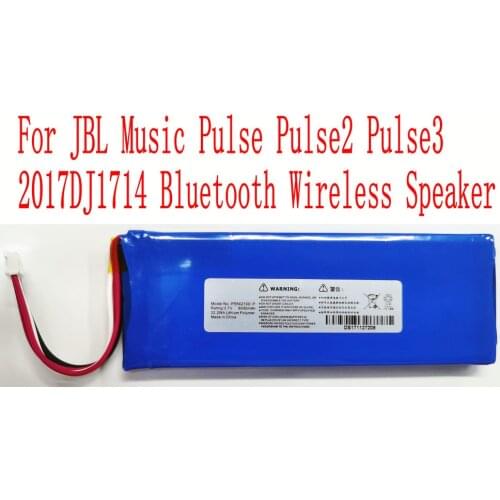 100% Brand new High quality 6000mAh P5542100-P Battery For JBL Music Pulse Pulse2 Pulse3 2017DJ1714 Bluetooth Wireless Speaker