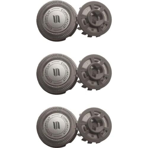 3Pcs Shaving Head Cutter Replacement Blade Shaver Heads for S1000 S1010 S1020 S1050 S1060