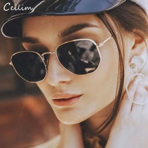 Женские солнцезащитные зеркальные очки Ceilim China At AliExpress