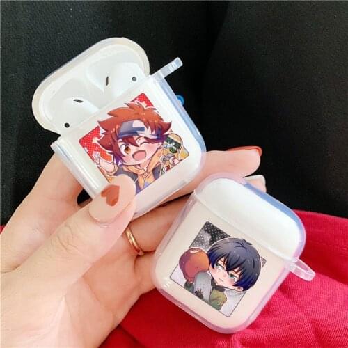 Japanese Anime SK8 The Infinity Earphone Case for AirPods 1 2 Pattern Soft TPU Wireless Bluetooth Headphone Cover Accessories
