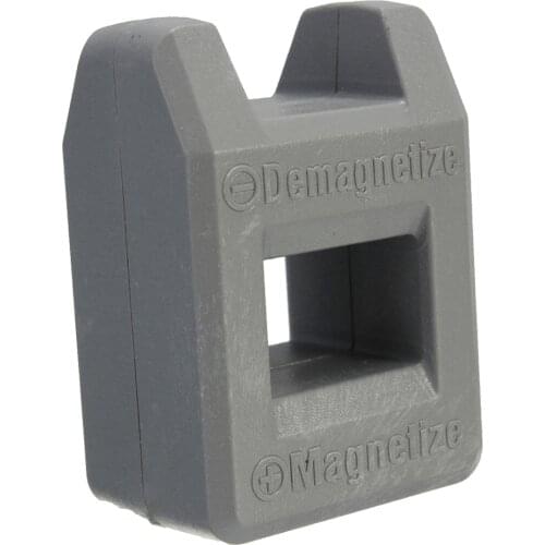 Hot Sale Screwdriver Magnetizer Degaussing Demagnetizer Magnetic Practical Pick Up Tool Gray