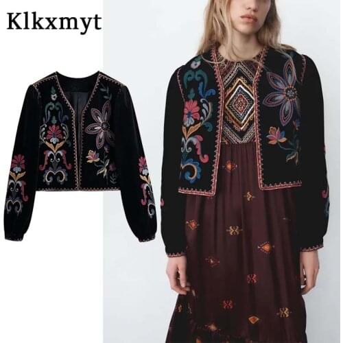 Klkxmyt Women's Shirts With Embroidery