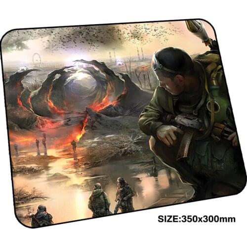 Stalker mousepad gamer 350x300x3mm gaming mouse pad Halloween Gift notebook pc accessories laptop padmouse Fashion ergonomic mat