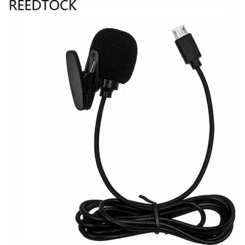 Micro USB Microphone For Lapel DV Lavalier Mic Portable External Stereo Microphones for REEDTOCK S9 S9Pro