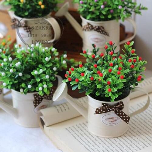 Mini bonsai series multicolour artificial flower set home decor simple design