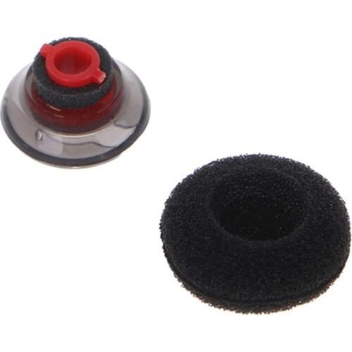 Soft Silicone Ear Pads Earphone Clear Earbuds Tips Eargels Black Foam Accessories For Plantronics Voyager 5200 Earphone