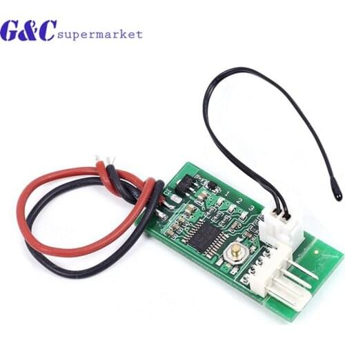 Small 12V PWM 4-Wire Fan Temperature Controller Speed Controller Module
