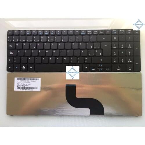 OEM new for Acer Aspire 5810 5536 5536G 5738 5738G 5810T 5740 5336 7551 5410 5252 5742 SP spanish laptop keyboard teclado