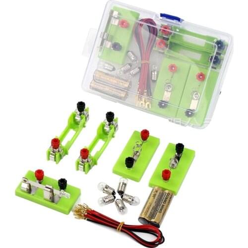 Student Electrical Parallel Circuit Lighting Small BulbPhysics Experiment Equipment Set Circuit knowledge Learning Education Toy