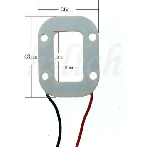 Freeshipping TEC1 12706 12v 6A TEC Thermoelectric Cooler Peltier Cylindrical 36 * 48 inner hole 18 * 30
