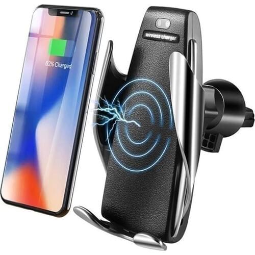 Auto Sensor Wireless All Vehicles Compatible UniversalŞarj Device Phone Holder