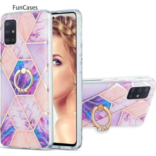 Green Cases Luxury Cover For armor Samsung A51 4G Cool Fundas Case Phone Telefoon Samsung Galaxy funda A515 Soft TPU Protector