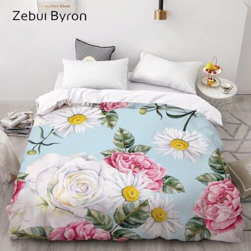 3D HD Digital Print Custom Duvet Cover,Comforter/Quilt/Blanket case Queen/King Bedding 220x240/200x200,Sun flower oil painting