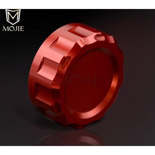 For Suzuki GSXR600 GSXR750 GSXR 600 750 2011-2014 2013 CNC Aluminum Rear Motorcycle Brake Fluid Fuel Reservoir Tank Cap Cover