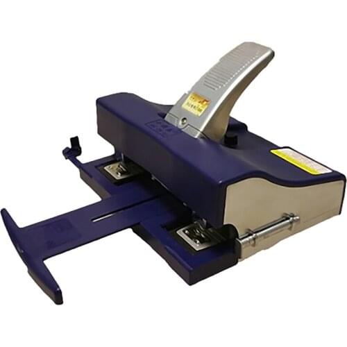 Double Head Stapler Adjustable Spacing 11-14cm Office Dedicated Binder Machine 2-50 Sheets Standard Format Stapler GB-A16