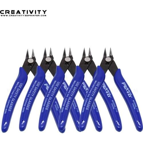 Creativity PLATO 170 Electronic Diagonal Pliers Side Cutting Nippers Wire Cutter Outlet Scissors Models Grinding Tools