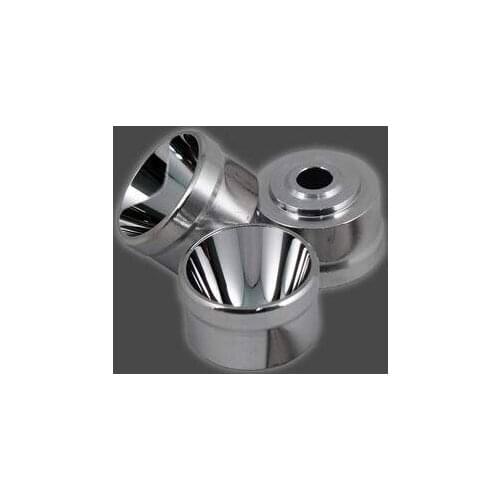 #GIC-19.8 Led Reflective Cup, Size: 19.8X12mm, Angle: 8 deg, Clean Surface, Materials: Aluminum, Match: CREE XP-E/G