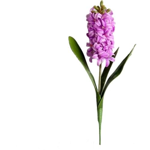 Simulation Flower Artificial Hyacinth Plants PE Hyacinthus Orientalis Material: PE Real Touch Romantic And Warm Decorations