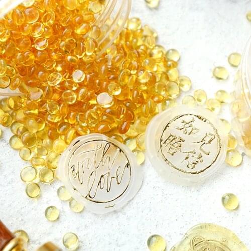 Mermaids tears Crystal Wax Beans Wax Stamp Beads Decorative for Letter Envelope Invitation Card Wax Stamp Making Tools