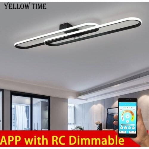 Indoor Light LED Chandelier Lighting Modern Luster For Living room Dining room Corridor Black Chandelier Ceiling Lamp Luminaires