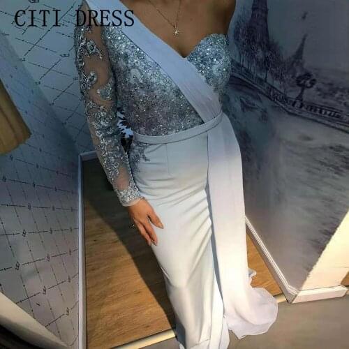 LASUDRAA Womens One Shoulder Evening Dresses