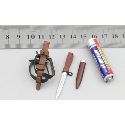 73036 1:6 Scale Soviet Tank Female Lieutenant Knife + Set Model for 12"