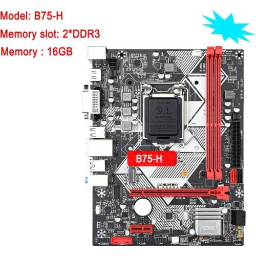 B75 motherboard support Intel Xeon LGA1155 for i3 i5 i7 CPU support ddr3 memory B75M-VH PLUS desktop motherboard B75M-VH PLUS