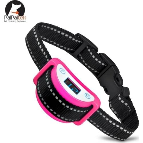 Paipaitek Automatic Cat Barking Collar, Non Bark Collar Bark Stop Collar for Cats Vibrate and Sound Lightweight and Waterproof