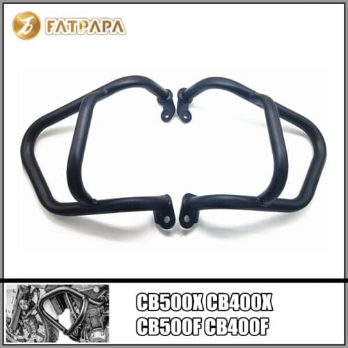For HONDA CB500X CB400X CB500F CB400F 2013-2017 14 15 16 Motorcycle Front Extension Protector Guard Engine Crankcase Crash Bar