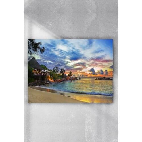 Postermanya Seychelles Landscape Poster 50x70 cm wall graphics gráficos de parede настенная графика