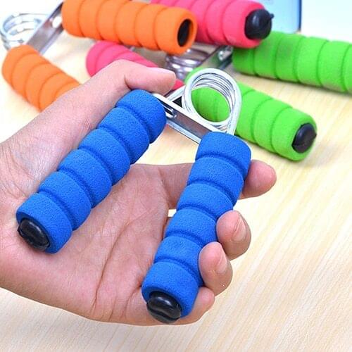 Spring Steel Hand Grip Arm Finger Strength Finger Trainer Sponge Forearm Grip Strengthener Fitness Wrist Expander Hand Gripper