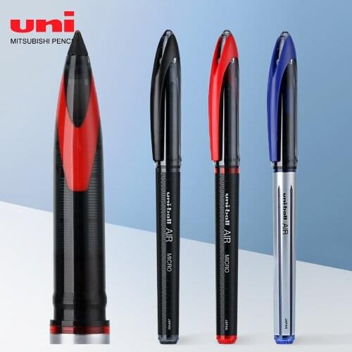 3pcs UNI Uni-ball AIR Water Pen UBA-188 Straight Liquid Signature Pen 0.5mm Drawing Free Control Ink Black Student Stationery