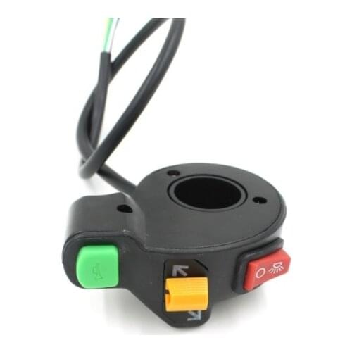 Motorcycle Turn Signal Light Handlebar Horn Headlight Control Switch Button