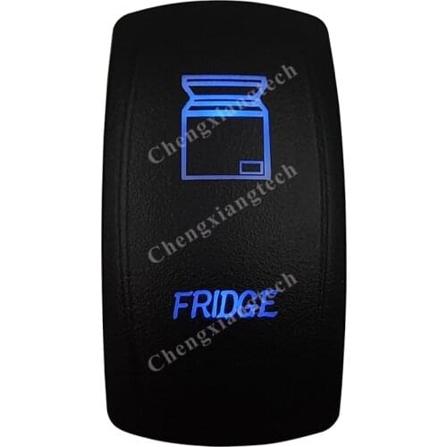 Fridge Car Boat Blue Led Lasor 5 Pin Rocker Toggle Switch On Off 12v 24v Marine Grade for Carling Arb Narva 4x4