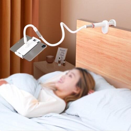 Universal Aluminum Desktop Tablet Stand Holder For iPad Samsung iPhone HUAWEI Xiaomi Lazy Bed Phone Stands Mount Accessories