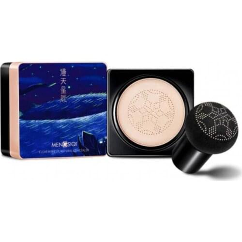 Mushroom Puff Air Cushion BB Cream Natural Whiten Facial Ance Pimple Concealer Matte Oil Control Face Foudation Maquillaje TSLM1