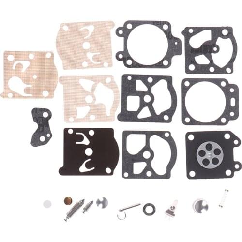 High Quality 1 Set Carb Carburetor Diaphragm Gasket Needle Repair Kit For Walbro Series K20-WAT Echo Chainsaw