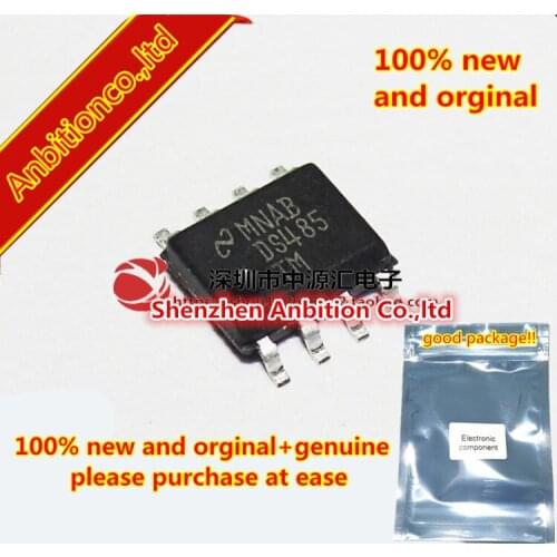 10pcs 100% new and orginal DS485TMX DS485TM SOP-8 Low Power RS-485/RS-422 Multipoint Transceiver in stock