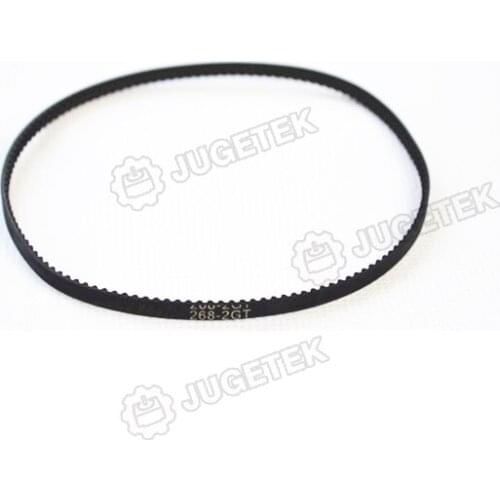 10pcs/lot, GT2 Timing Belt, Closed-loop,268mm Length , 134Teeth , 3.5mm width