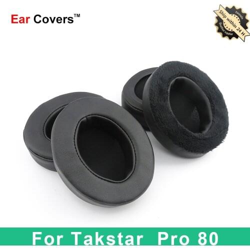 Earpads For Takstar Pro80 Pro 80 Headphone Replacement Earcushions Parts Accessaries Velvet
