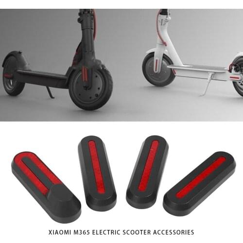 Scooter Front Rear Wheel Tyre Cover For Xiaomi Mijia M365 Hubs Protective Shell Case Sticker Electric Scooter Skateboard